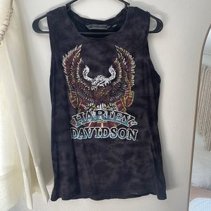 The Dye Harley Tank